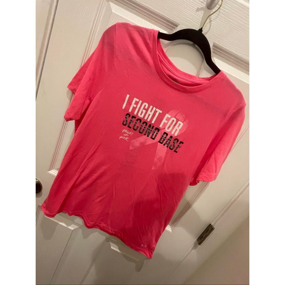 Under Armour women’s pink breast cancer tshirt XL